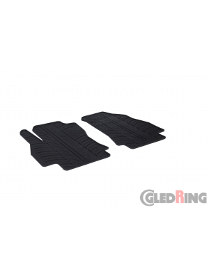 Original Gledring Passform Fußmatten Gummimatten 2 Tlg. - Peugeot Bipper 2007 ->
